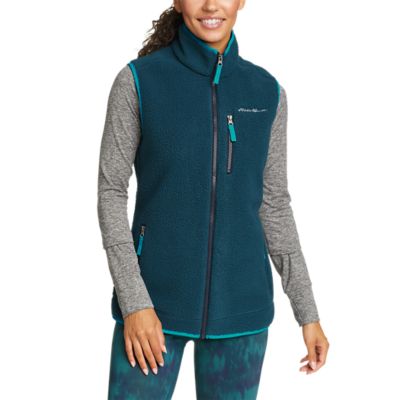 Women's Quest 300 Fleece Vest Eddie Bauer Outlet