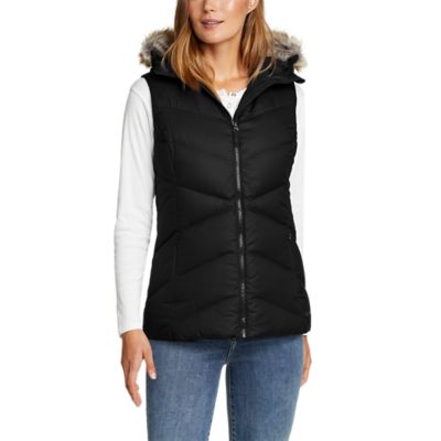 Womens vest jacket hot sale with hood