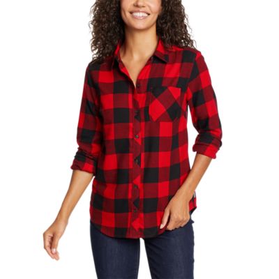 andere Maryanne Jones coupon Women's Forest Flannel Shirt | Eddie Bauer Outlet