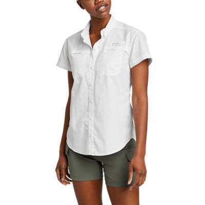 eddie bauer women's short sleeve shirt