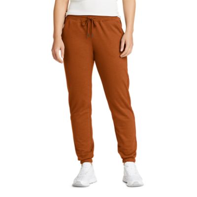 women's camp fleece jogger pants