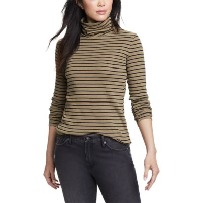 Eddie bauer outlet women's mock turtlenecks