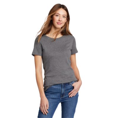 Stine's Short-sleeve Crew T-shirt | Eddie Bauer Outlet