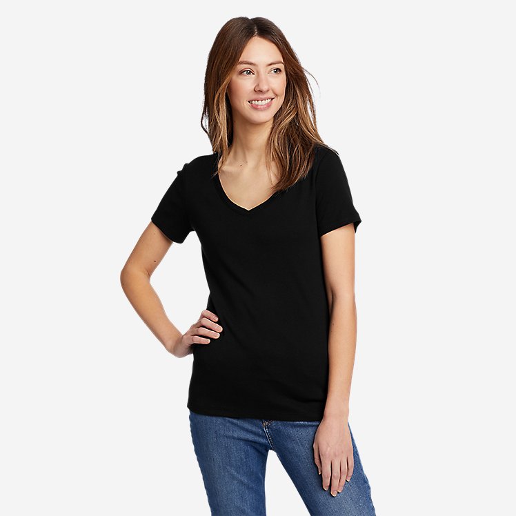 Women's Stine's Short-Sleeve V-Neck T-Shirt large version