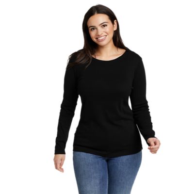 Women's Stine's Long-sleeve Crew T-shirt | Eddie Bauer Outlet