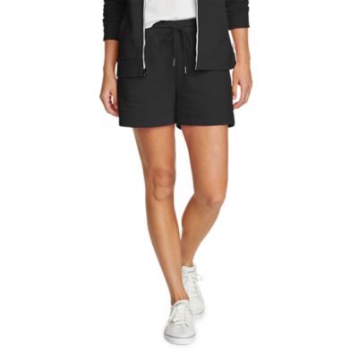 fleece shorts womens