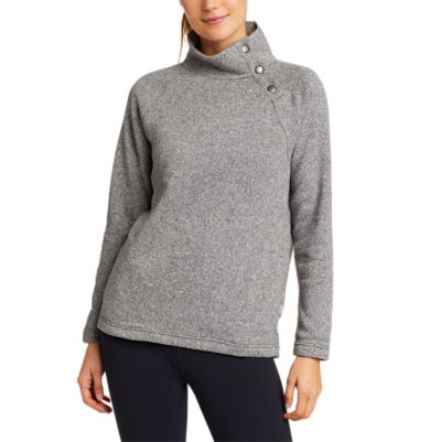 Image of Women's Radiator Fleece Raglan Snap Funnel-Neck