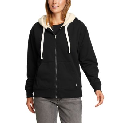 Long fleece best sale zip up