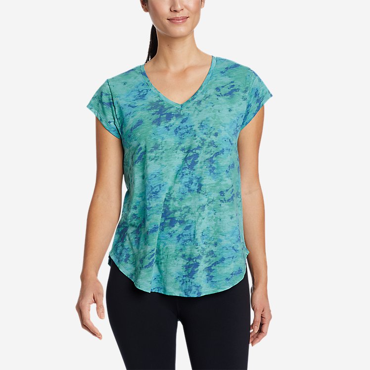 Women's Tryout Short-Sleeve V-Neck T-Shirt - Print large version