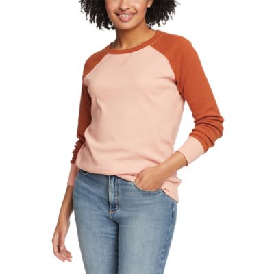 Image of Women's Legend Wash Sweatshirt - Color Block