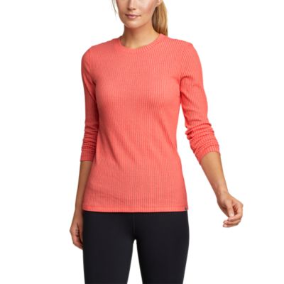 Image of Women's Solstice Ribbed Long-Sleeve Crew