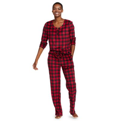 Women's Microfleece Sleep Set | Eddie Bauer Outlet