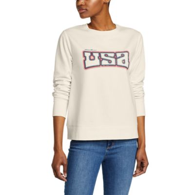 Groovy Usa Sweatshirt | Eddie Bauer Outlet