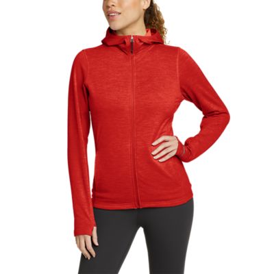 Image of Women's Grid Fleece Full-Zip Hoodie