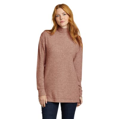 Women s Hideaway Funnel neck Top Eddie Bauer Outlet