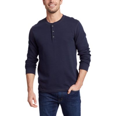 Thermal hotsell henley shirt