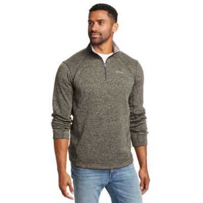 Zip pullover clearance mens