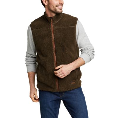 Image of Men's Curly Fleece Vest