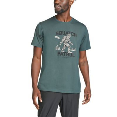 Eddie Bauer Men's 2 Pack Graphic and Crew T-Shirts