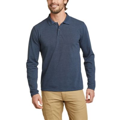 Men's Classic Field Pro Long-Sleeve Polo Shirt