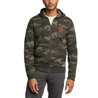 Zip up camo outlet jacket