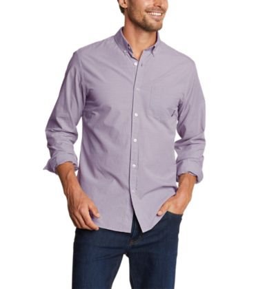 Image of Men's Legend Wash Long-Sleeve Poplin Shirt