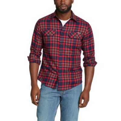 Men's Excavation Flannel Shirt - Pattern | Eddie Bauer Outlet