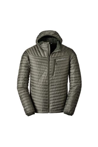 Eddie bauer men's microtherm 2025 2.0 stormdown hooded jacket