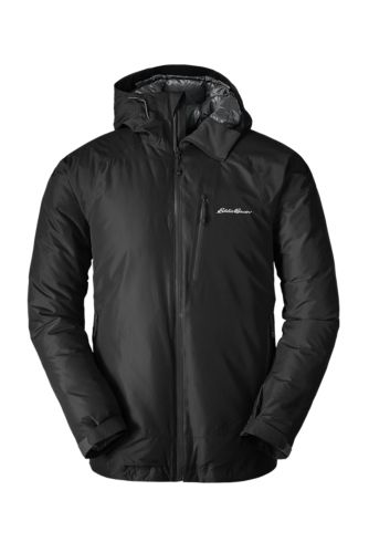 Eddie bauer first ascent men's downlight on sale stormdown hooded jacket