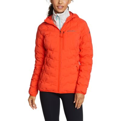 Image of Women's MicroTherm FreeFuse Stretch Down Hooded Jacket