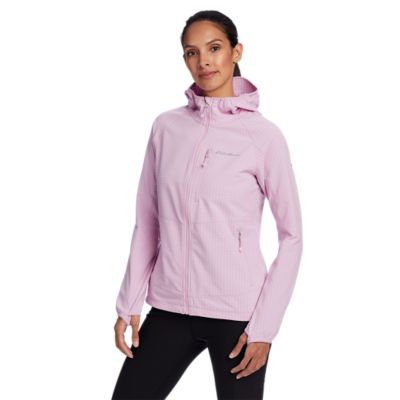 Women's Sandstone Backbone Grid Hoodie Eddie Bauer