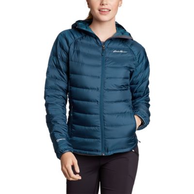 Women's Downlight® Down Hooded Jacket | Eddie Bauer