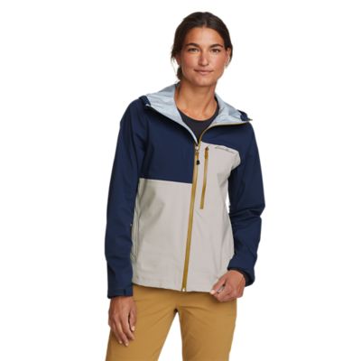 Eddie Bauer Jackets: Women's EB551 DPS Blue Waterproof Breathable