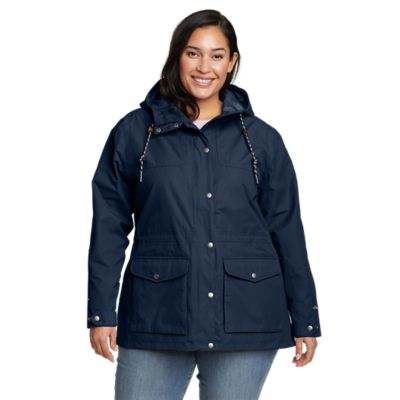 eddie bauer womens rain coats