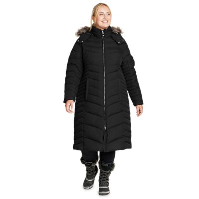 Eddie Bauer Women's Sun Valley Down Duffle Coat. 1