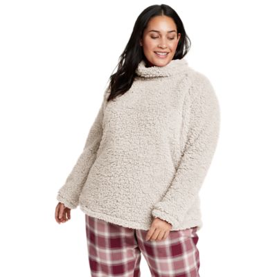 Women s Fireside Plush Pullover Eddie Bauer