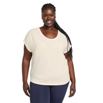 eddie bauer plus size tops
